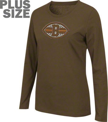 Women's Plus Size Cleveland Browns Long Sleeve Shirt