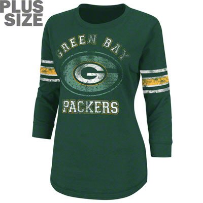 Packers Women's Plus Size 1X 2X 3X 4X T-Shirt, Jacket, Sweatshirt, Tank Top