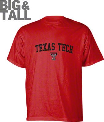 Big and Tall Texas Tech Red Raiders