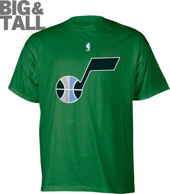 Big and Tall Utah Jazz Logo T-Shirt