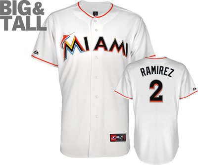 Hanley Ramirez Miami Marlins Jersey, 3X