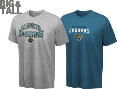 Big and Tall Jacksonville Jaguars Tee Shirt Pack