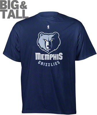 Memphis Grizzlies Big and Tall T-Shirt