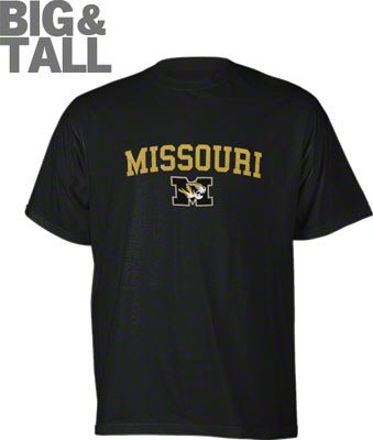 Missouri Tigers Big and Tall Logo T-Shirt