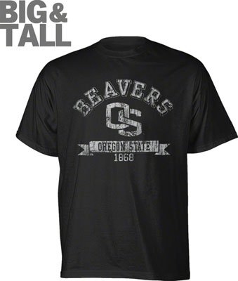 Big and Tall Oregon State Beavers, OSU T-Shirt