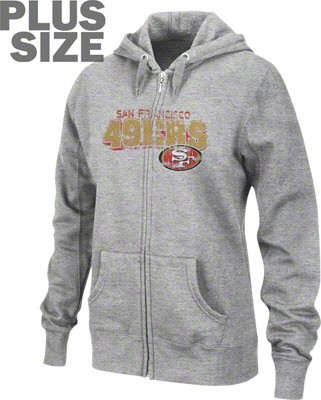 Women's Plus Size San Francisco 49ers Sweatshirt Hoodie