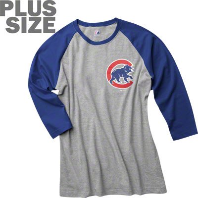 Plus Size Women's Chicago Cubs Shirt