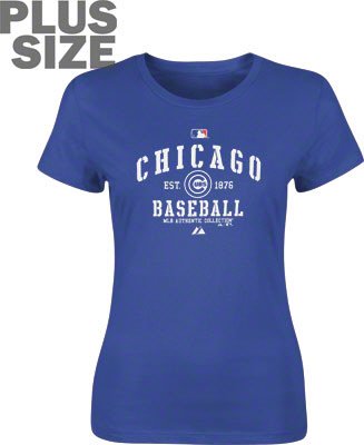 Women's Plus Size Chicago Cubs T-Shirt
