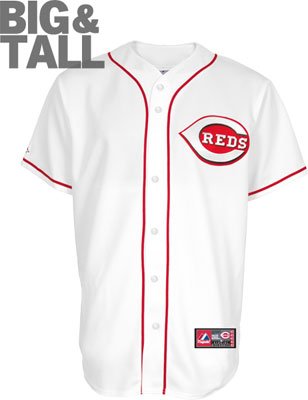 cincinnati reds jersey 4xl