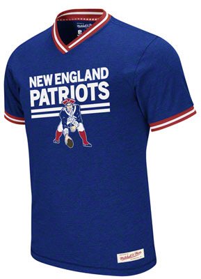 Big and Tall, New England Patriots Throwback Shirt