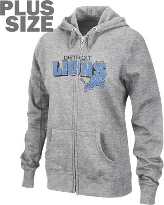 Women's Plus Size Detroit Lions Hoodie Sweatshirt