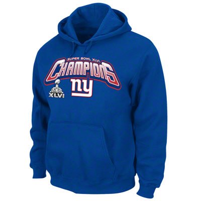 2012 NY Giants Super Bowl Champions Sweatshirt Hoodie