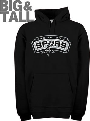 big and tall, san antonio spurs, sweatshirt, hoodie