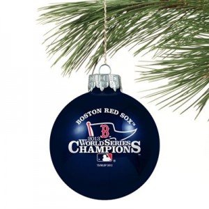 boston red sox world series ornament, 2013 red sox world series stocking stuffers