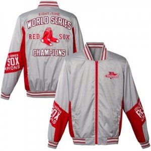 2013 boston red sox world series nylon jacket, red sox world series jacket