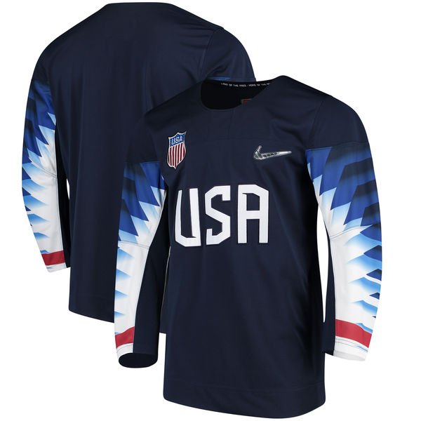 USA Hockey Jersey (Nike) Olympics, S, M, L, XL, 2X XXL, 3X 3XL