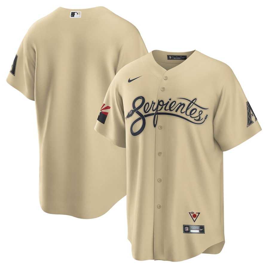 Arizona Serpientes Jersey - Diamondbacks City Connect Uniform Arizona Serpientes City Connect Jersey