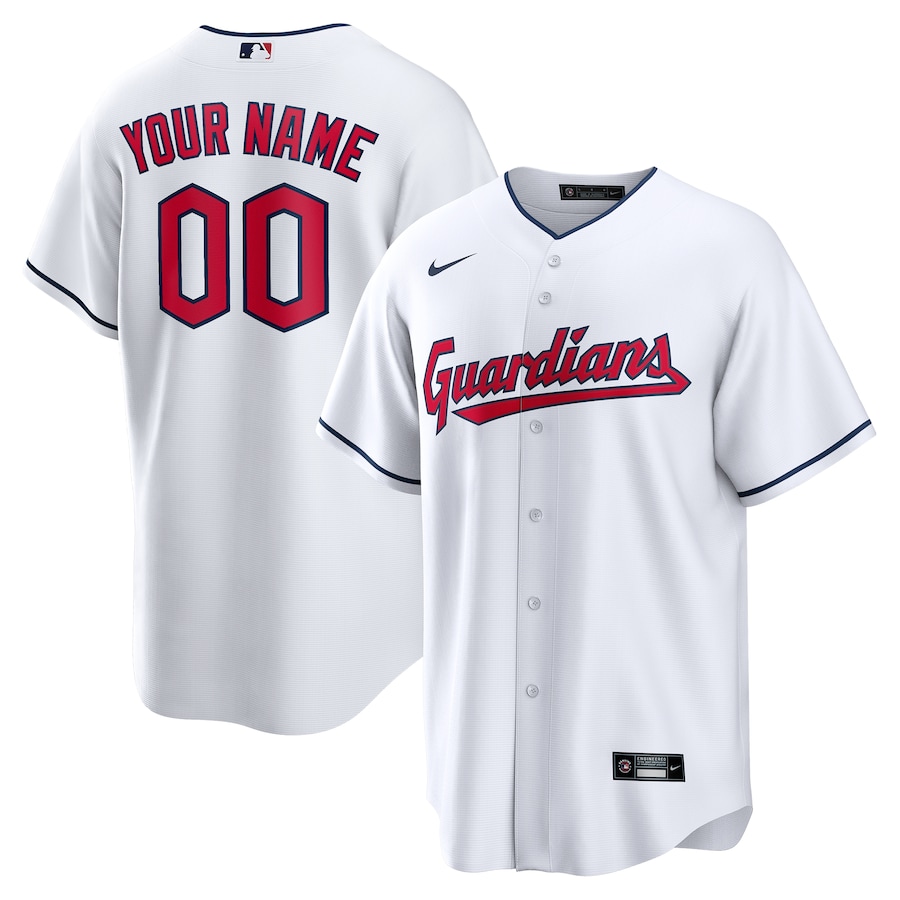 Custom Cleveland Guardians Jersey by Nike - Add Any Player