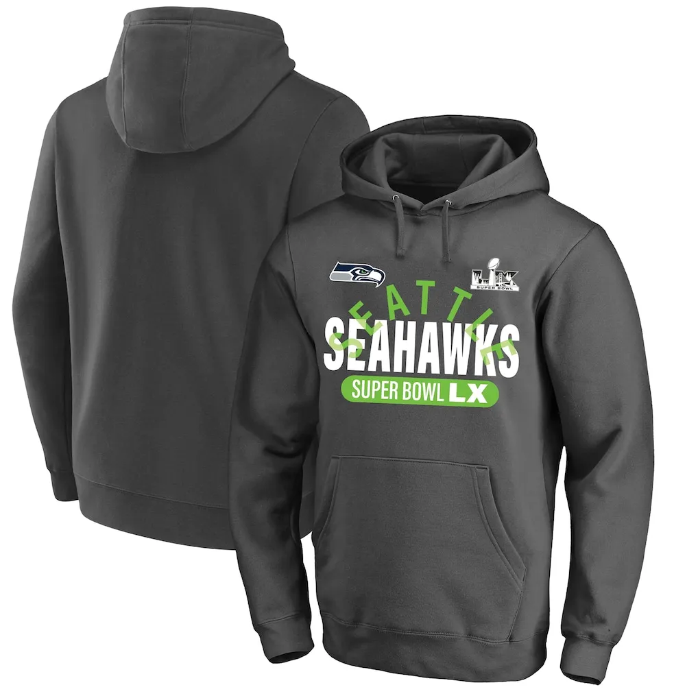 Big and Tall Seattle Seahawks Super Bowl Hoodie