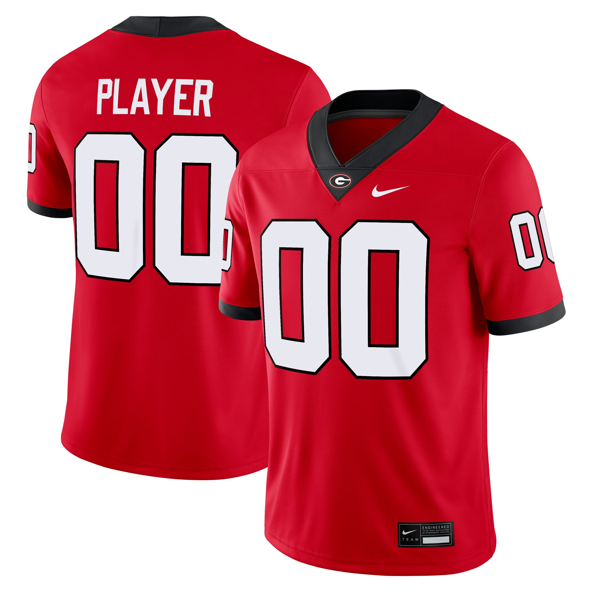 Custom Georgia Bulldogs Jersey - Add Any Player