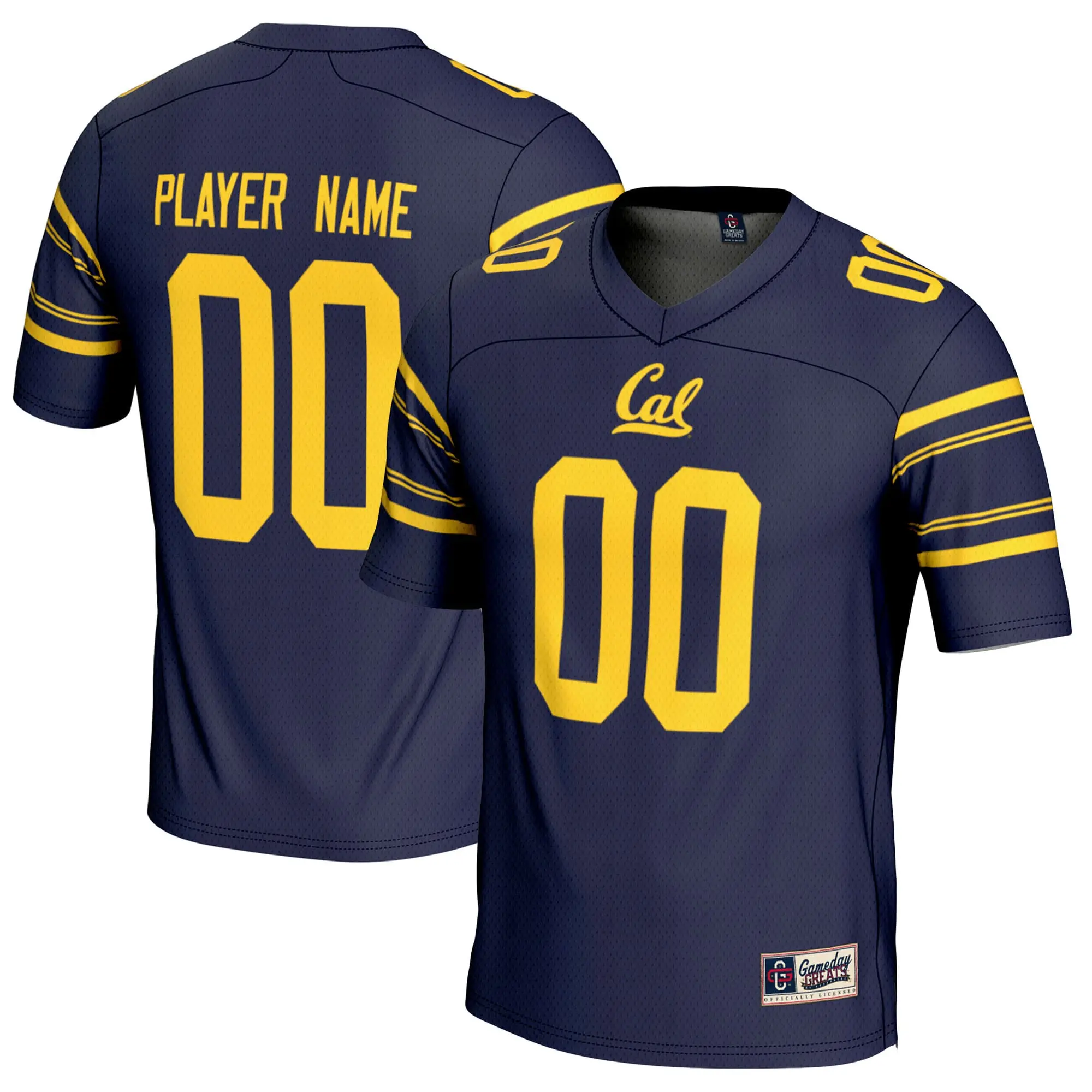 Cal Bears Jersey in Navy Blue and Gold