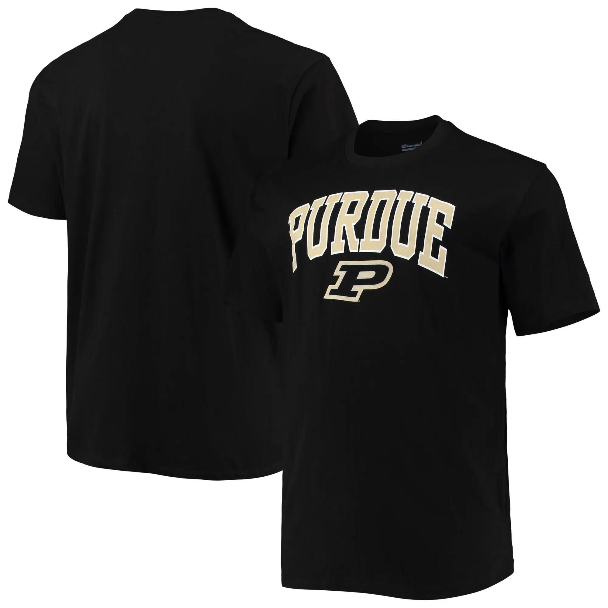Purdue Boilermakers big and tall tee shirt in S-6XL and XLT-5XLT